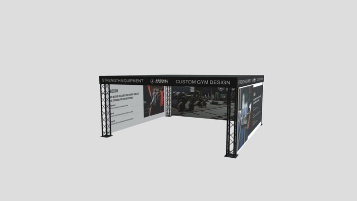 Arsenal 20x20 Truss 3D Model