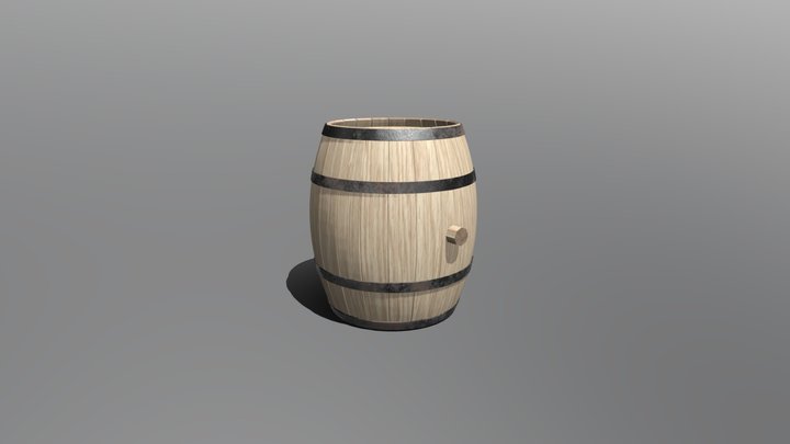 Barrel 1 3D Model