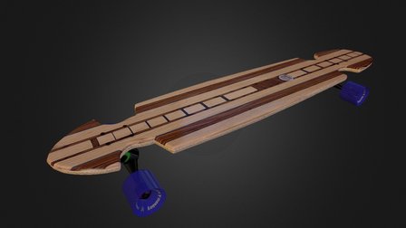 Longboard 1 3D Model