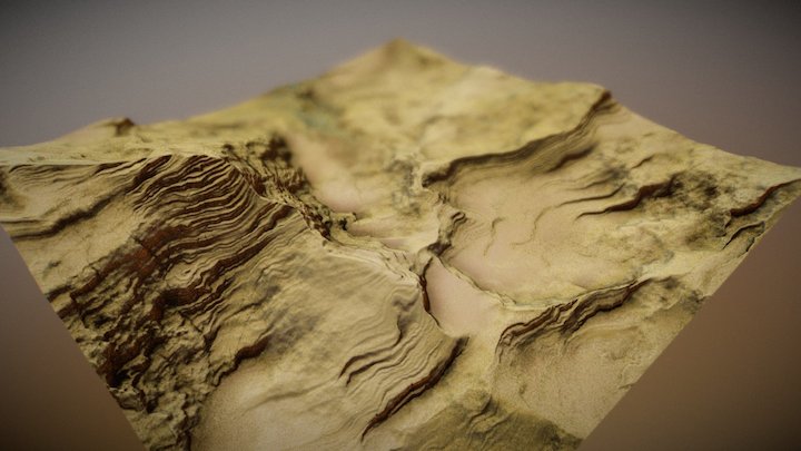 TOR - Natural Terrace System Test 488-1A 3D Model