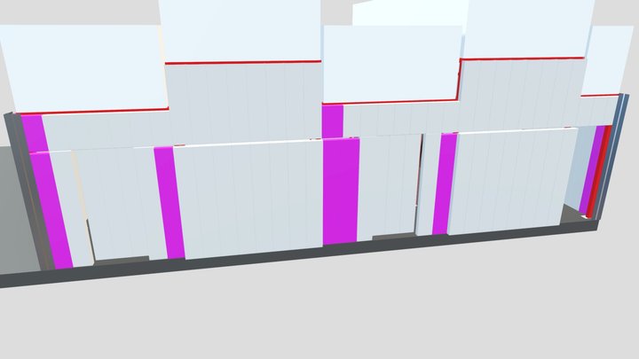 Portes Coulissantes Clima Froid 3D Model