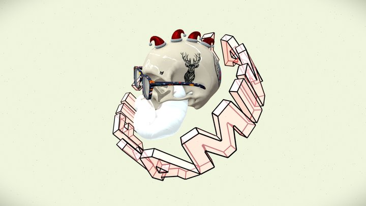 Filthy Animal AR 3D Model