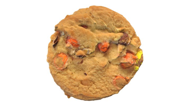 Reese's Pieces Cookie 3D Model