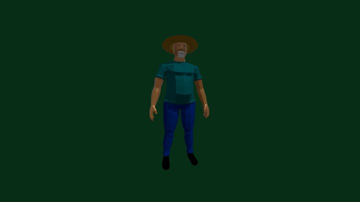 Personagem para jogo 3D 3D Model