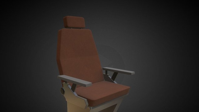 Aircraft Seating 3D Model