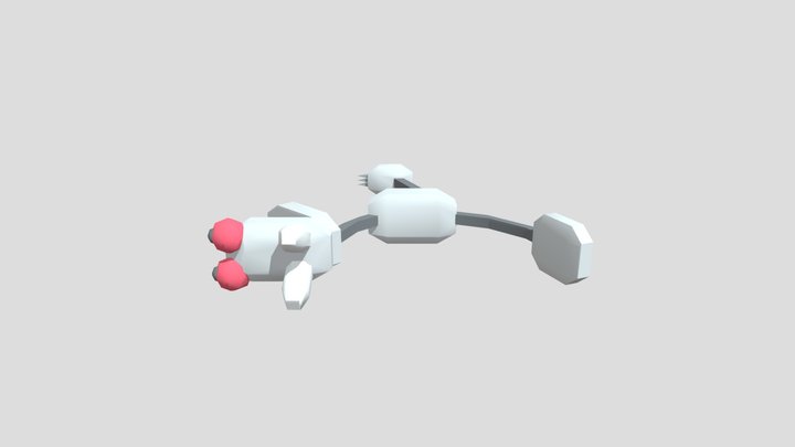 Twisted Pebble 3D Model
