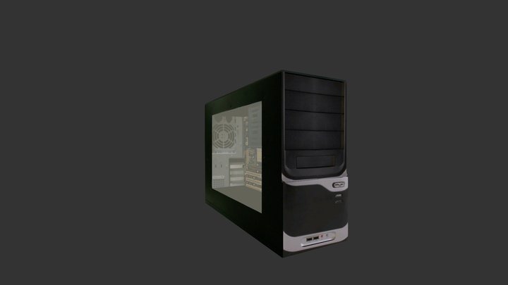 System Unit Desktop 3D Model