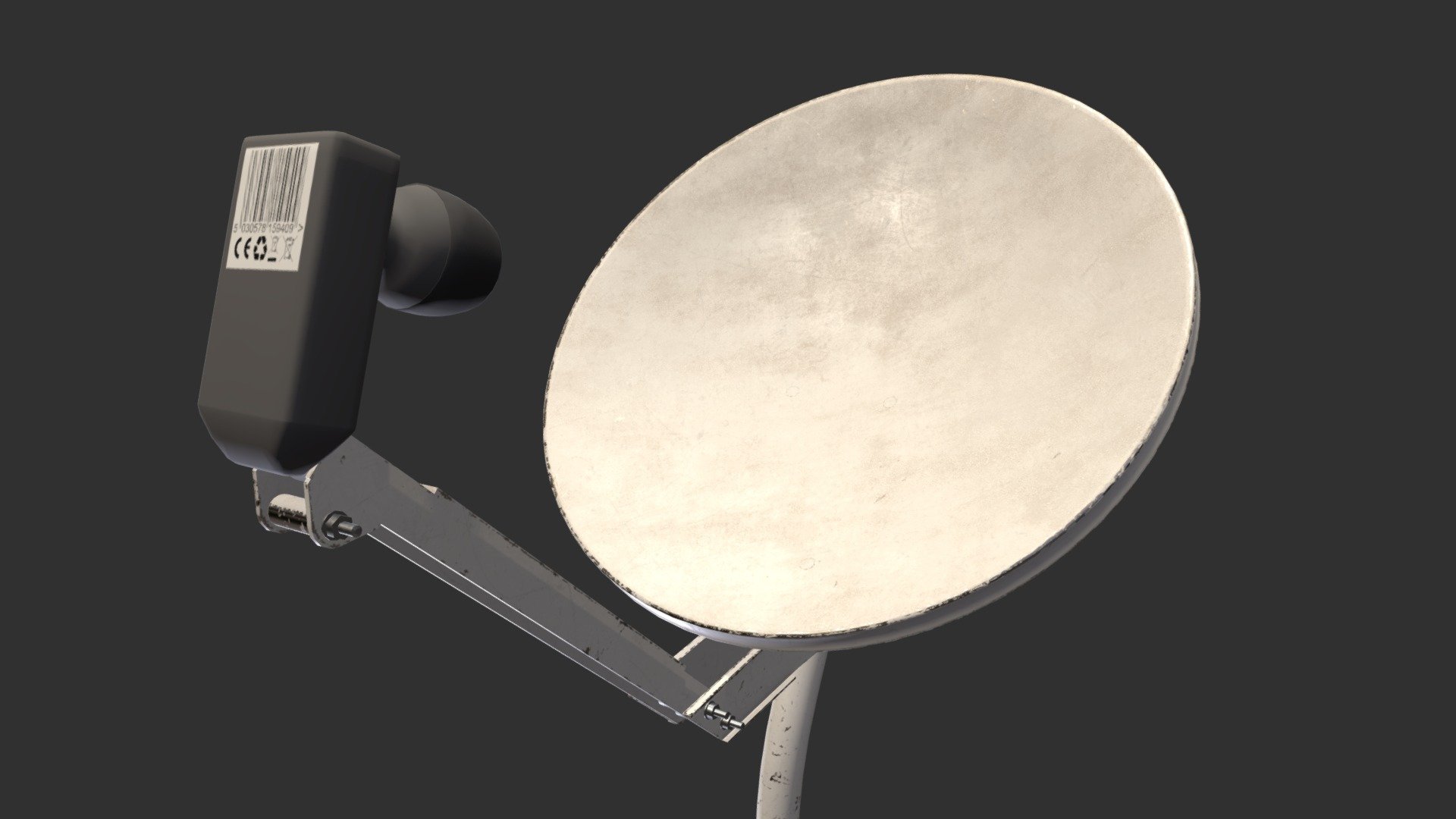 Small Satellite Dish - Buy Royalty Free 3D model by danielmikulik ...