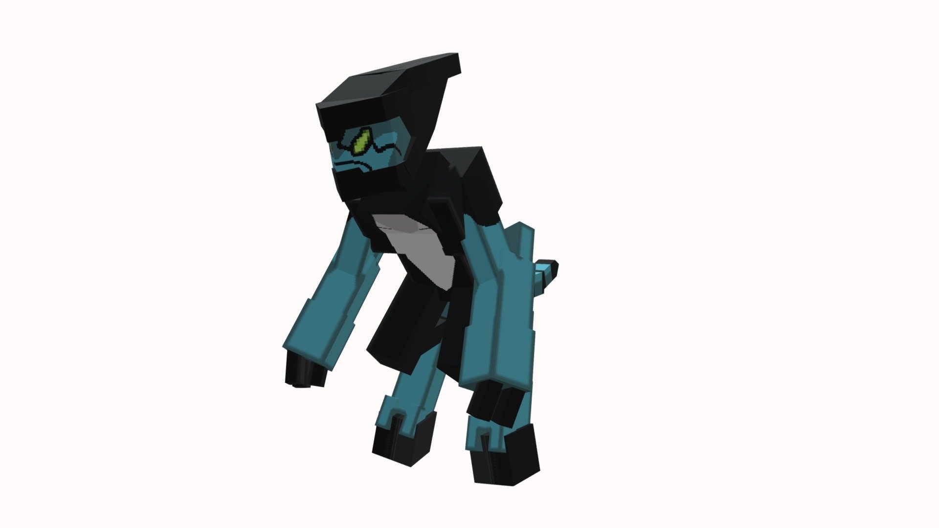 Ben 10 Minecraft Xlr8 - 3D model by Nacart01 (@nacart01) [7506be9]