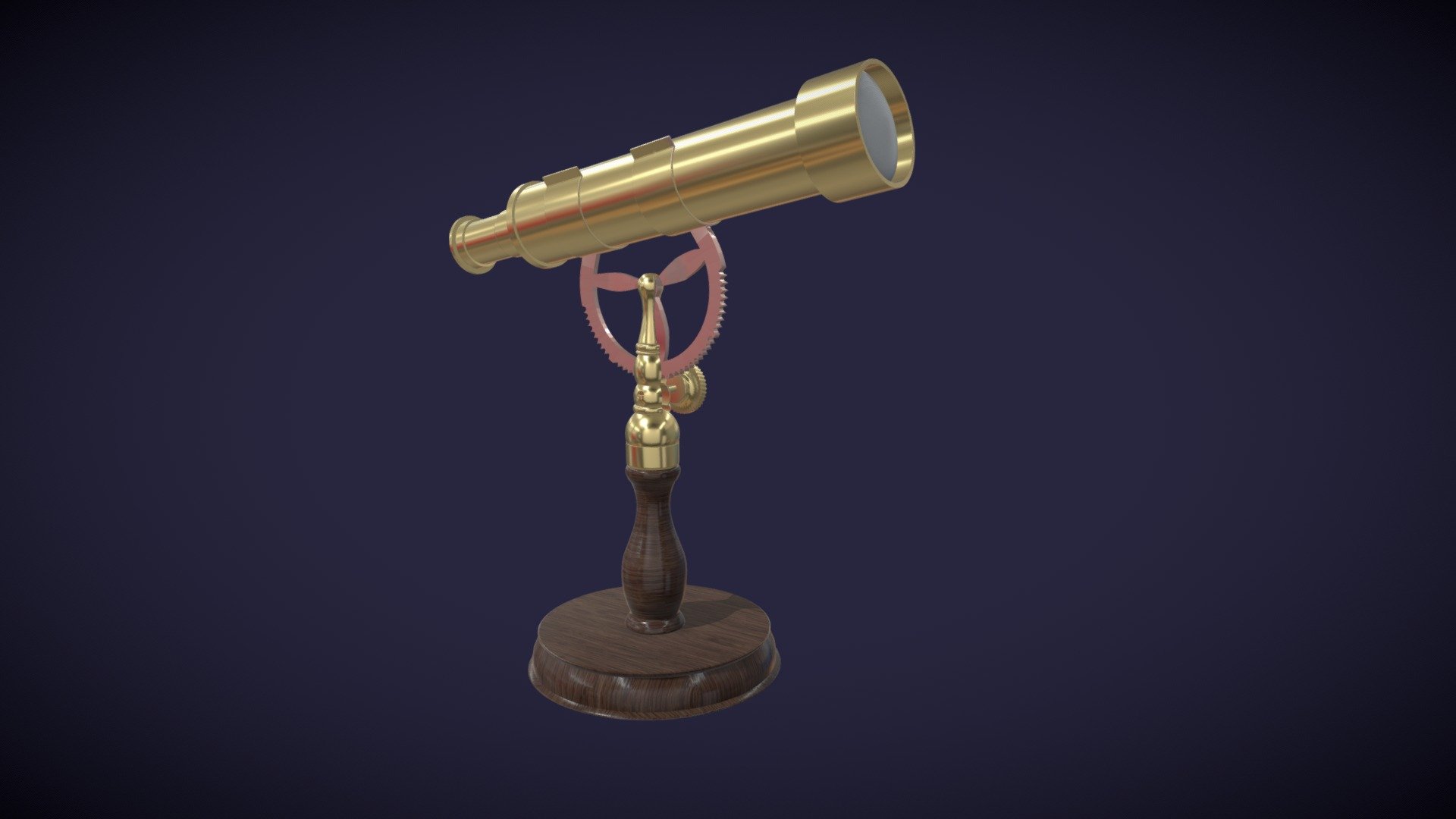 Telescope - Download Free 3D model by Shara Ritchey (@SharaSchool ...