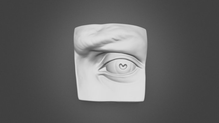 David's Eye 3D Model
