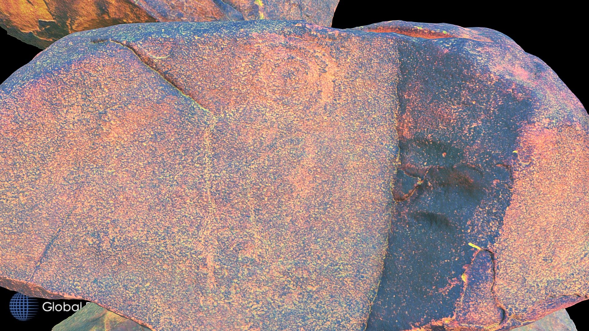 Petroglyph H14, Khatm Al Melaha, Kalba, Sharjah