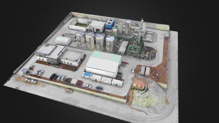 Green Energy Chemicals 3D Model