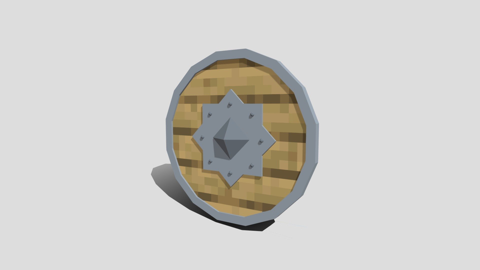 Wooden shield 3