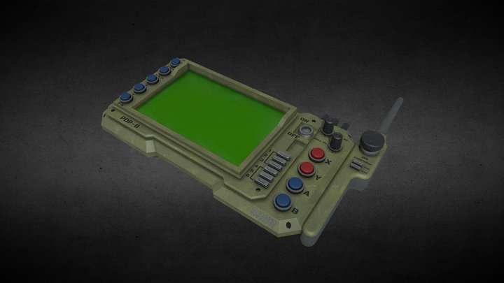 walkie-talkie 3D Model
