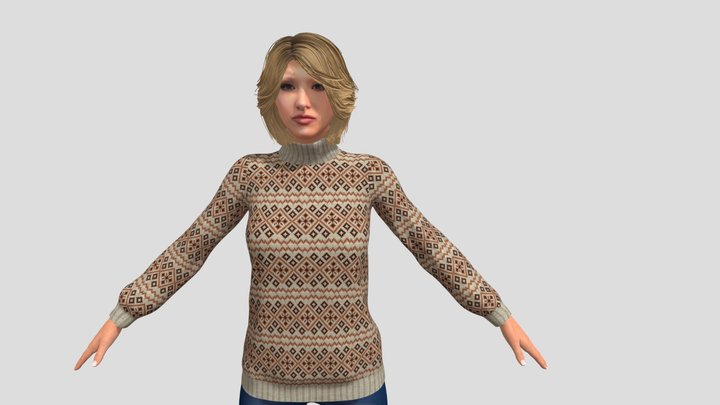 Larisa – Modello 3D gratuito STL