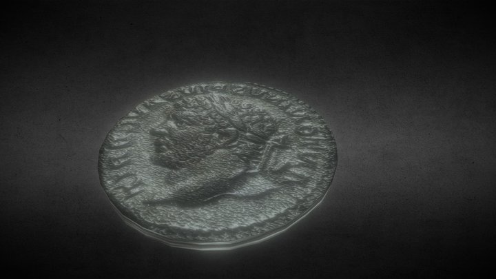 Roman coin 3D Model