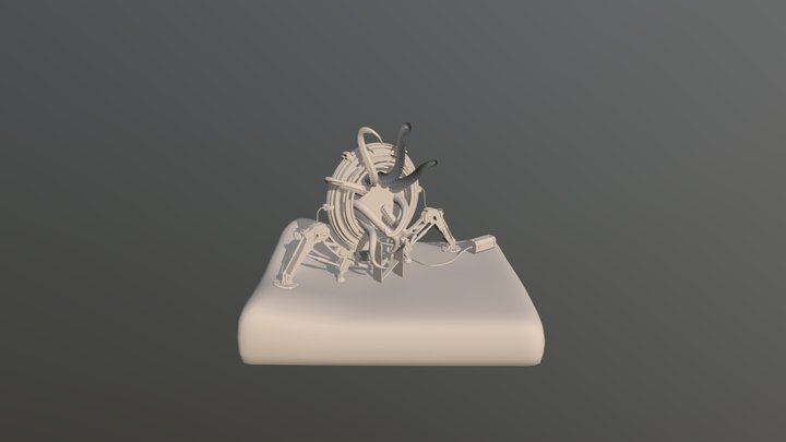 Space portal 3D Model