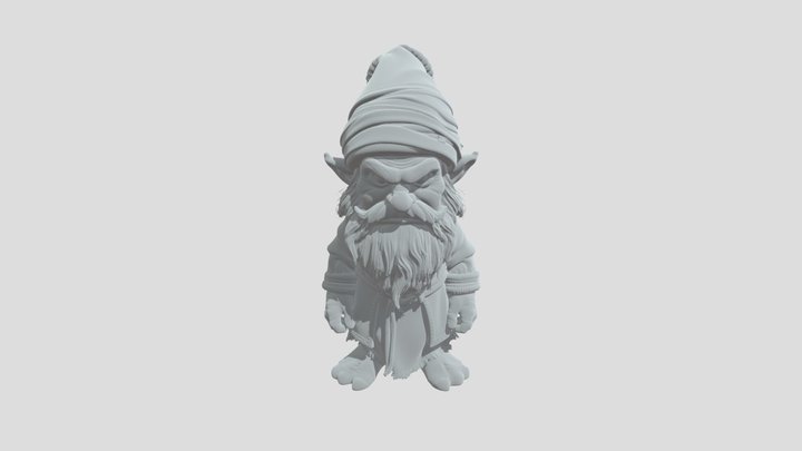 Afghanistan gnome 3D Model