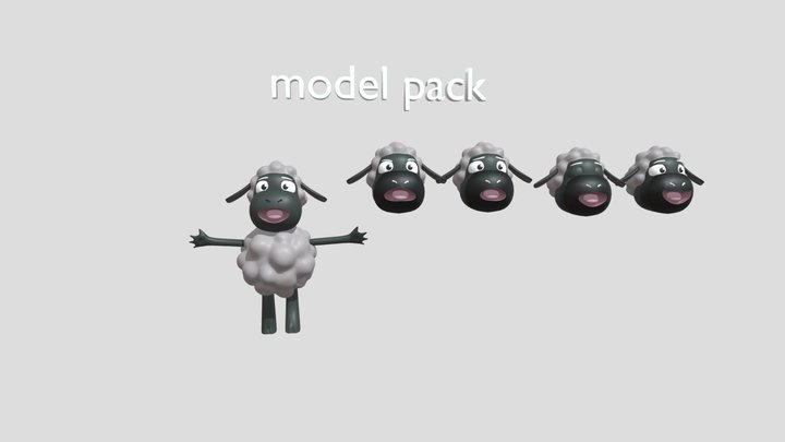 Wooly From Amanda The Adventurer 3D Model