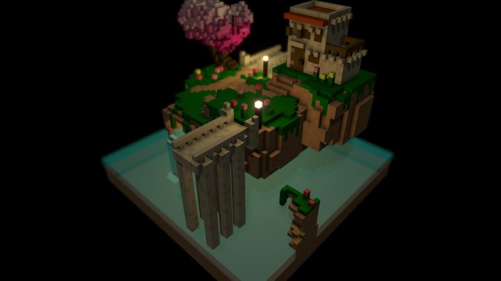 Sky Place Test2 3D Model