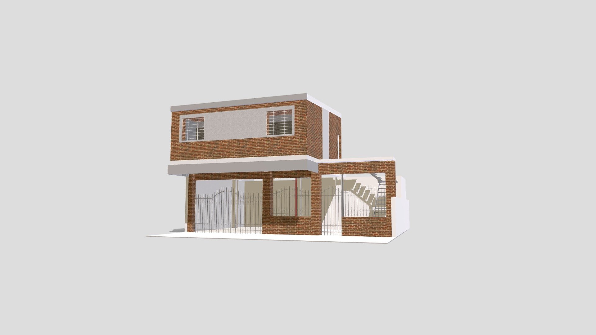 Vivienda y Estudio Riedmaier. Propuesta 1
