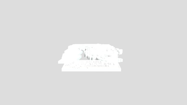 Custom Medal Dragon Sports Medal 3D Model