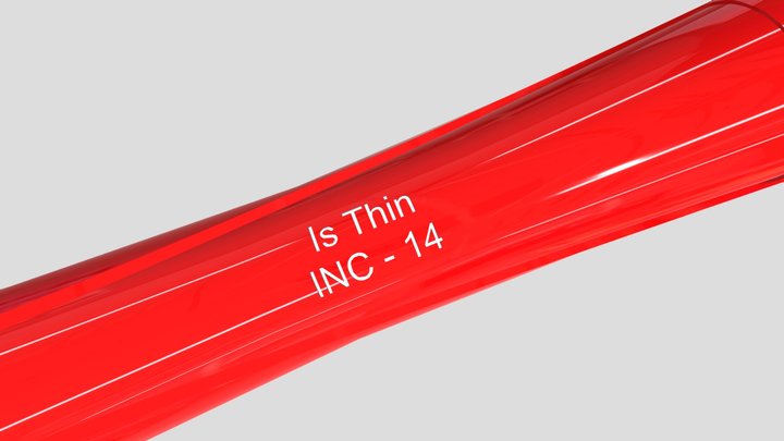 INC-14 - Is Thin 3D Model