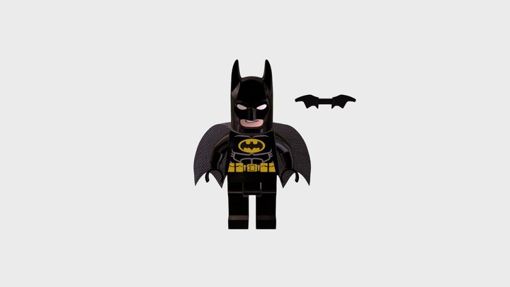 Lego Batman 3D Model