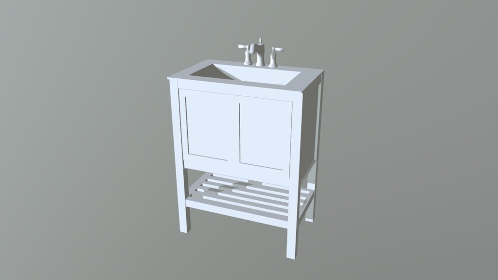 Legion Single Sink Bathroom Vanity & Sink