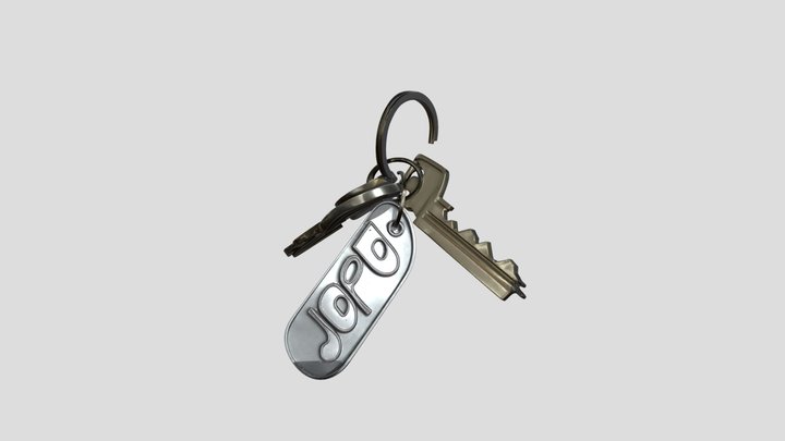 Open Keys 3D Model