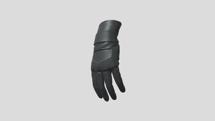 Glove Unloading_brush_kit3 3D Model