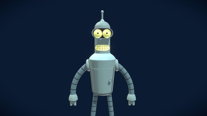Bender 3D Model