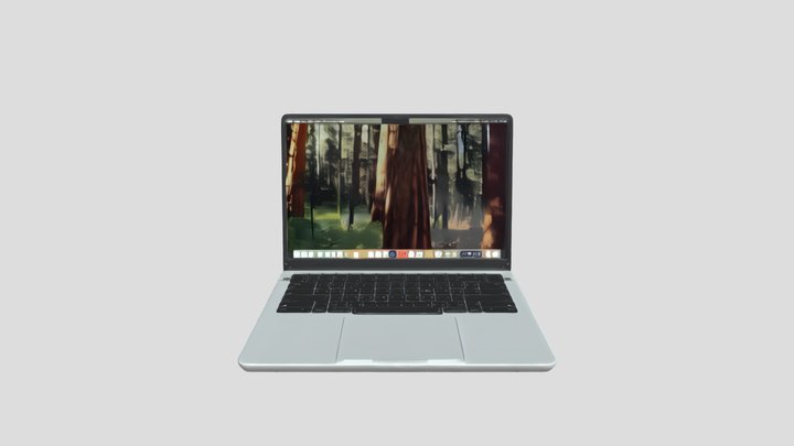 Apple Macbook Pro 3D Model
