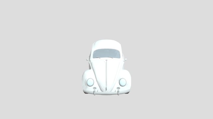 Volkswagen Escarabajo 3D Model
