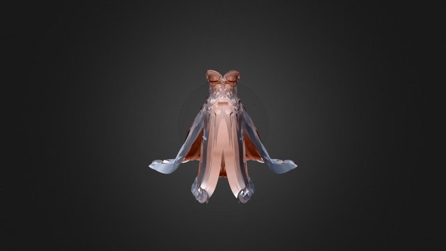 Girlfriend's dress 3D Model