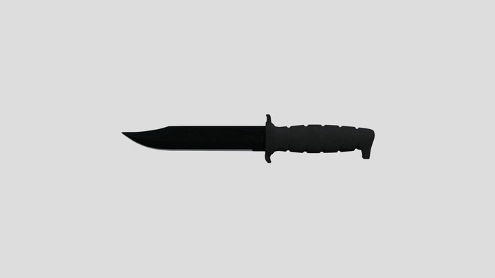 Knife 3D Model