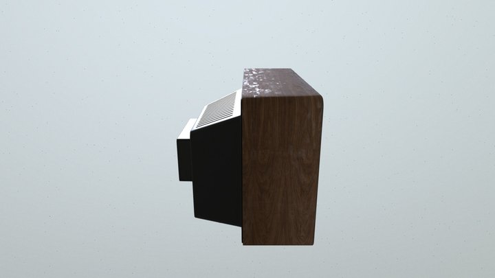 old Tv 3D Model