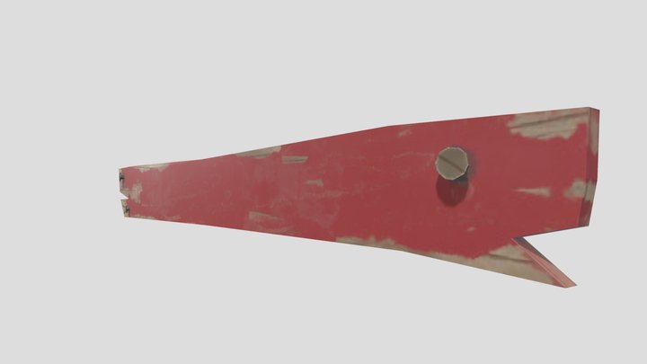 Hello Neighbor 2 Board Nails 1 3D Model