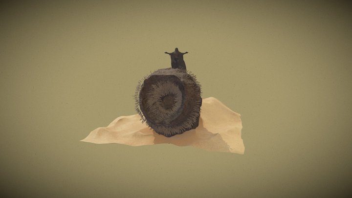 Worm 3D Model