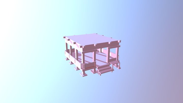 Japanese Structure 3D Model