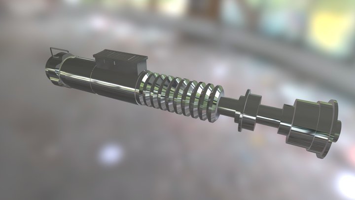 Lukes Lightsaber V2054.0 3D Model