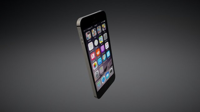 iPhone SE 3D Model