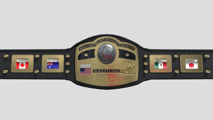 wrestling-belts-3d-models-sketchfab