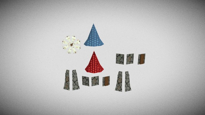 (˶˃ ᵕ ˂˶) .ᐟ.ᐟ modular windmill 3D Model