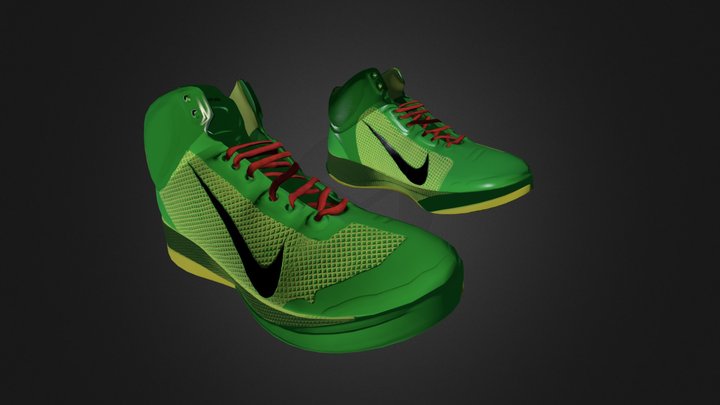 NICK Lebron Shoes 3D Model