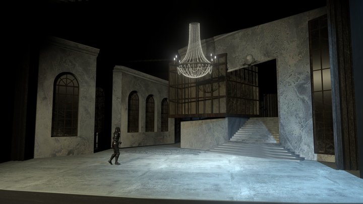 сп. "Пиковая дама"_анимация 3D Model
