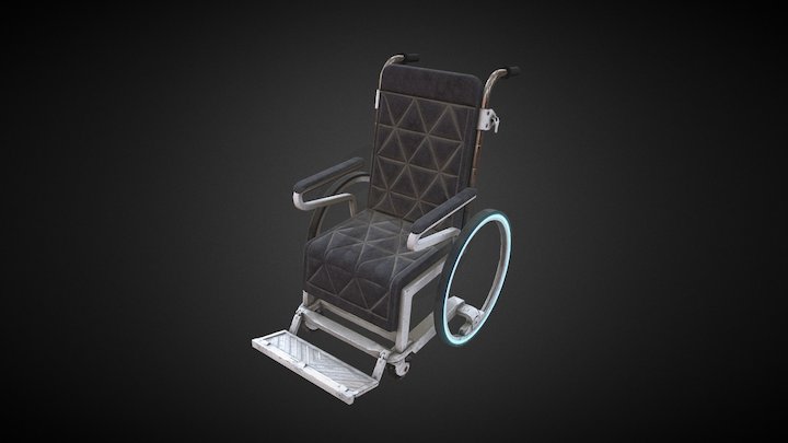 Sci-fi Wheelchair (The Uncertain: Episode 2) 3D Model