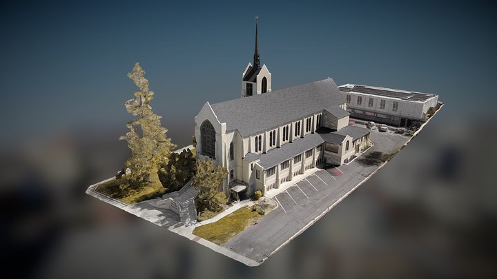 Reno Church 3D Model