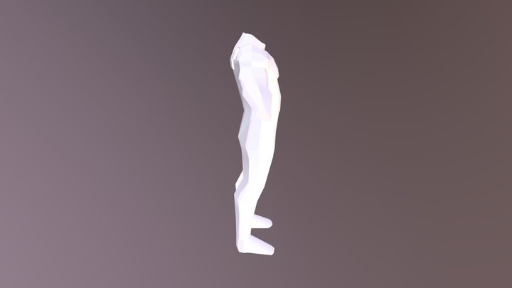 Blocking Out A Character Torso Hands Feet 3D Model